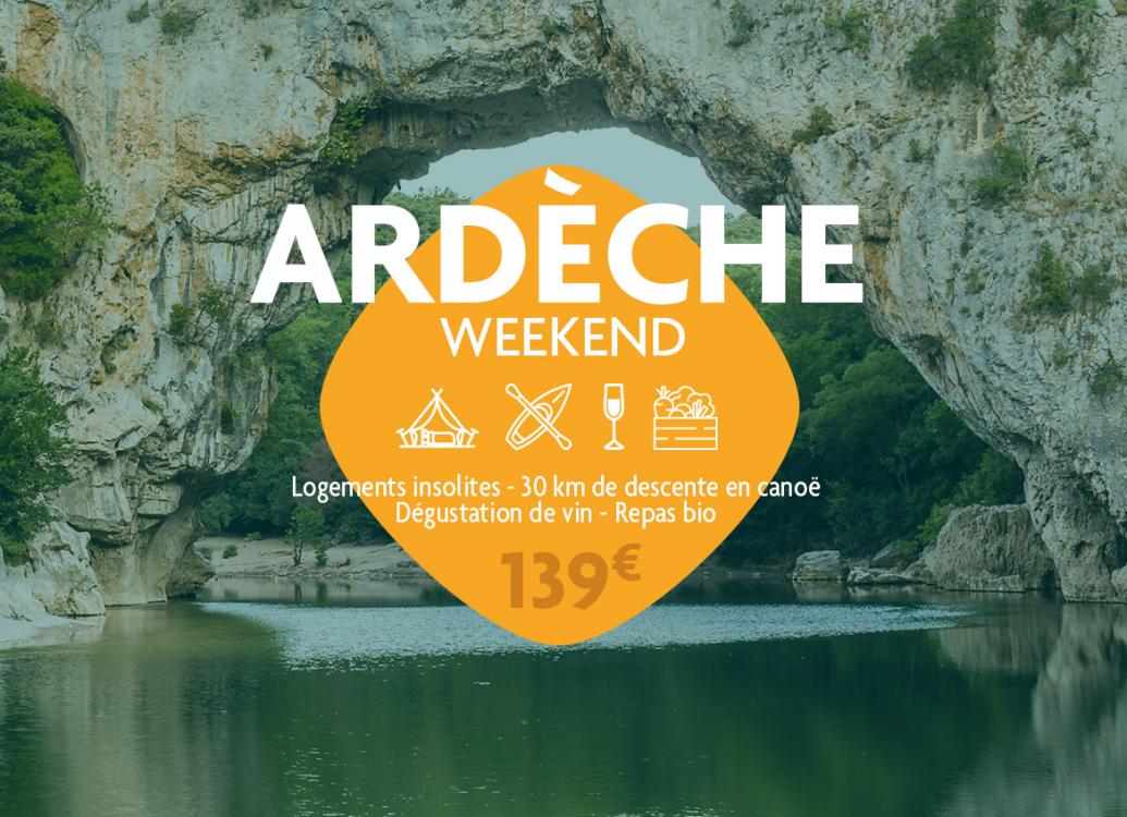 Ardèche river weekend tripper